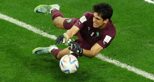 Yassine Bounou, arquero de Marruecos y fanático de River Plate