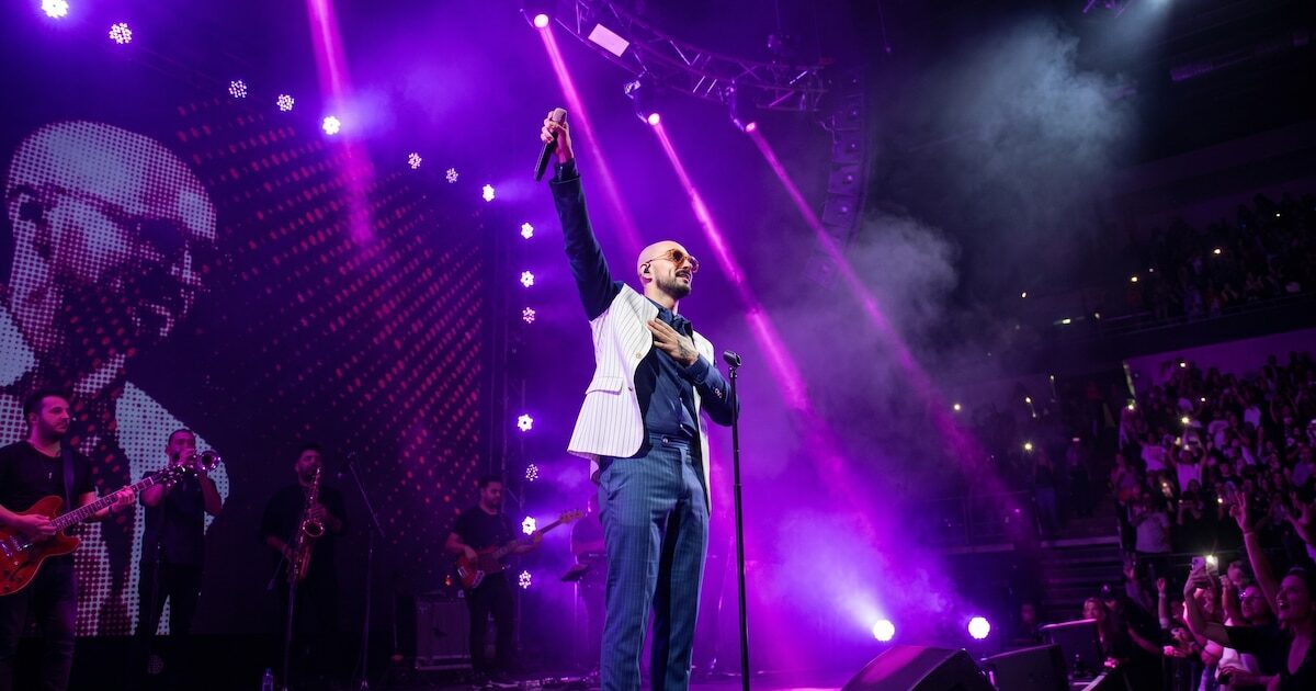 Abel Pintos en concierto en Chaco