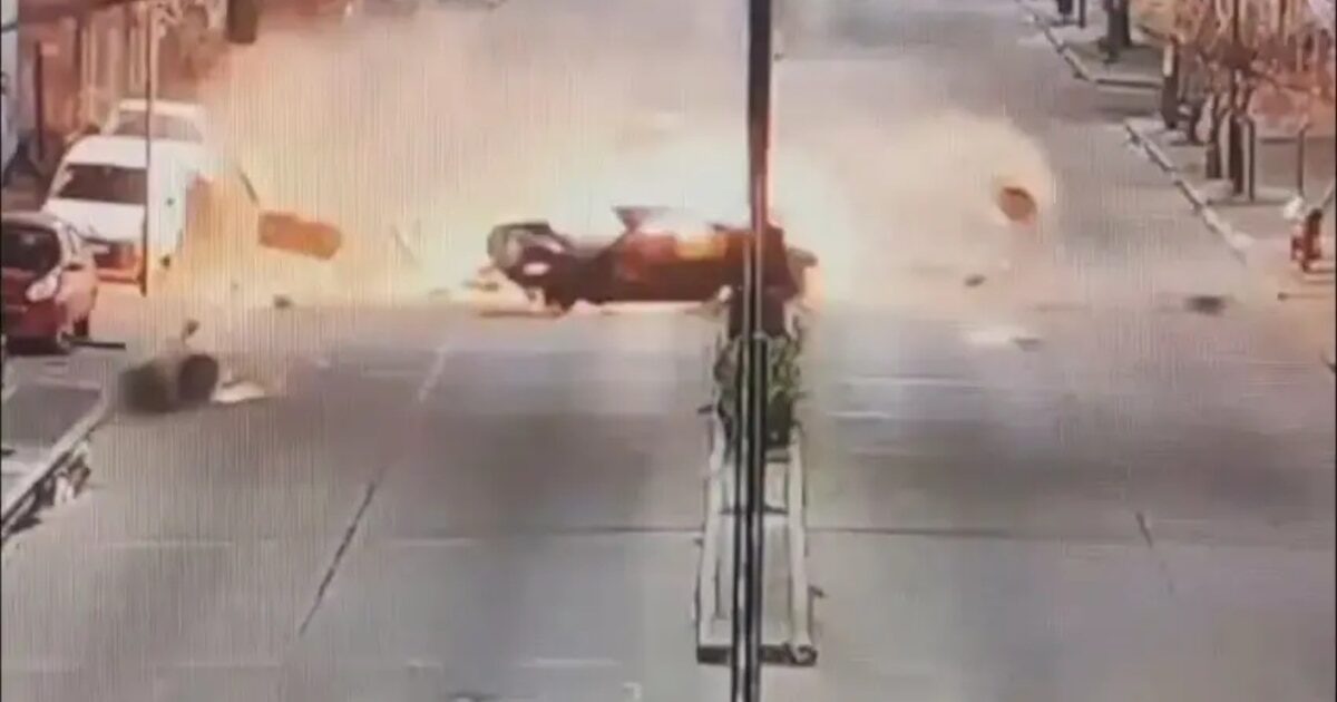 Accidente de auto en Berazategui