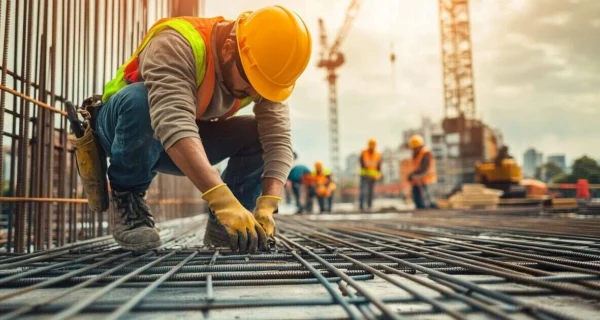 Trabajadores de la construcción en Argentina