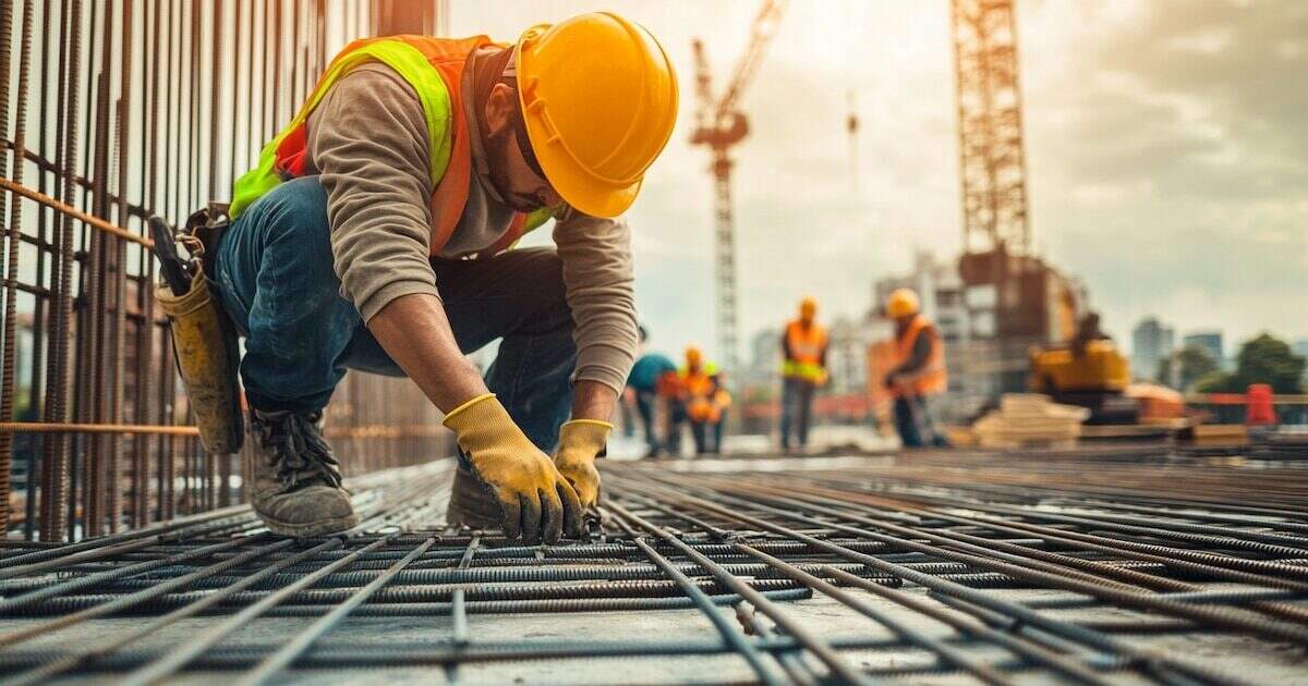 Trabajadores de la construcción en Argentina