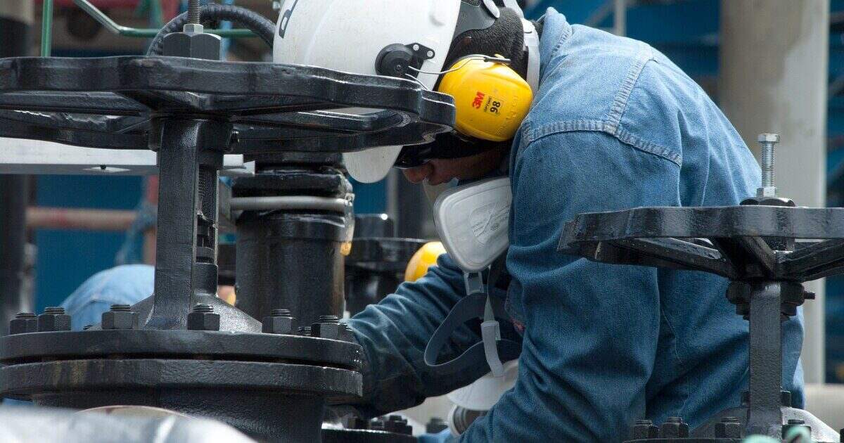 Trabajadores del sector petrolero en Argentina
