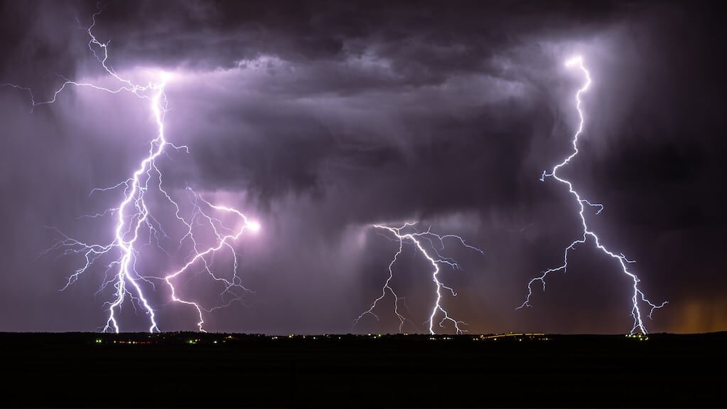 Alerta amarilla por tormentas en Argentina