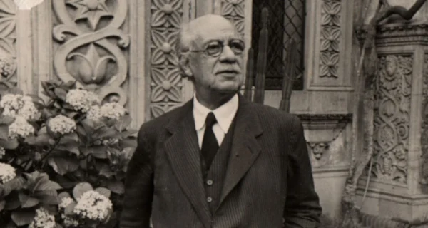 Retrato de Ricardo Rojas, intelectual argentino