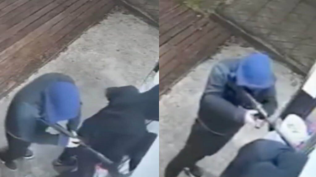 Asalto a un kiosco en San Justo