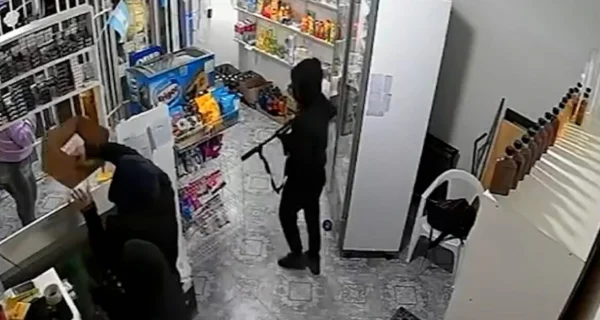 Asalto a un kiosco en San Justo