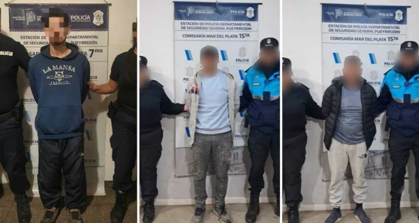 Escena del crimen en Mar del Plata