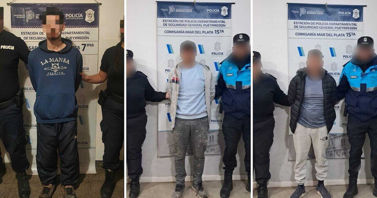 Escena del crimen en Mar del Plata