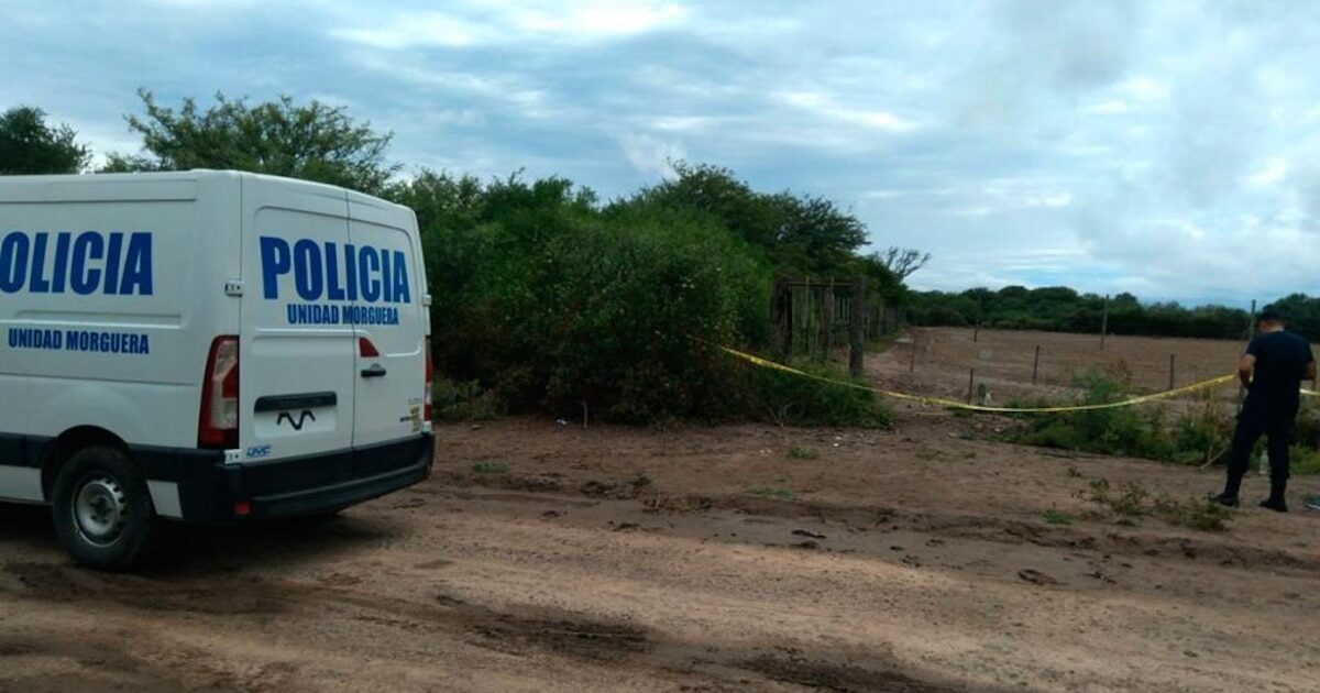 Escena del crimen en Santiago del Estero