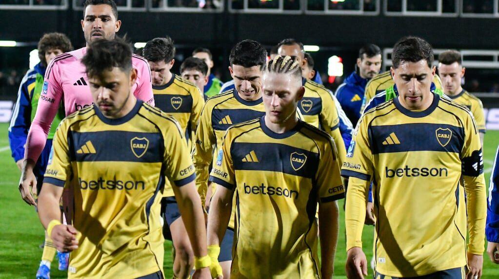 Carlos Palacios entrenando con Boca Juniors