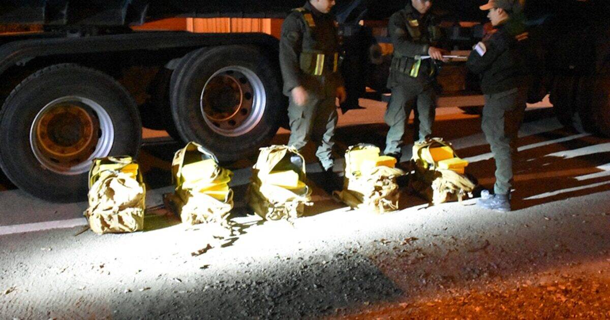 Incautación de cocaína en Santa Fe