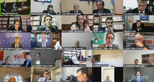 Juan Carlos Santos, exfuncionario de la AFIP, en el juicio por la Causa Cuadernos