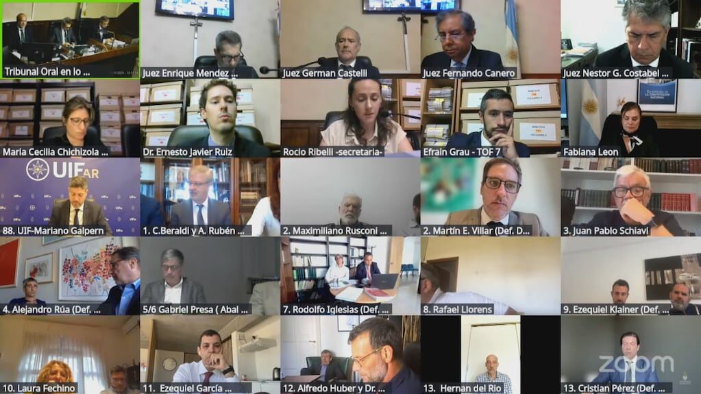 Juan Carlos Santos, exfuncionario de la AFIP, en el juicio por la Causa Cuadernos