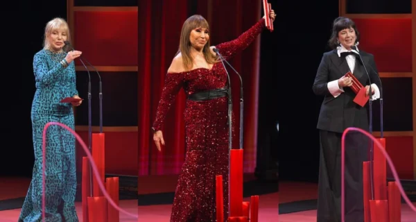 Cecilia Roth y Griselda Siciliani en los Premios Pinti