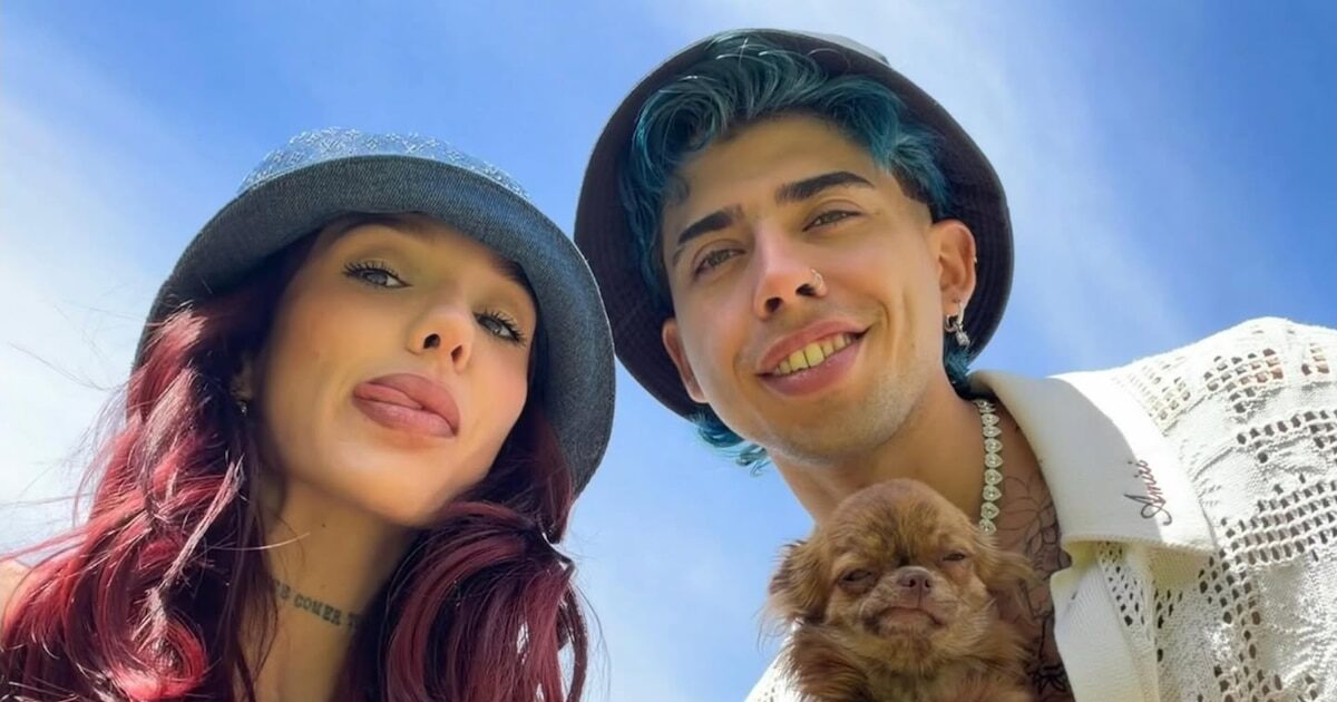 La Joaqui y Luck Ra en un evento musical