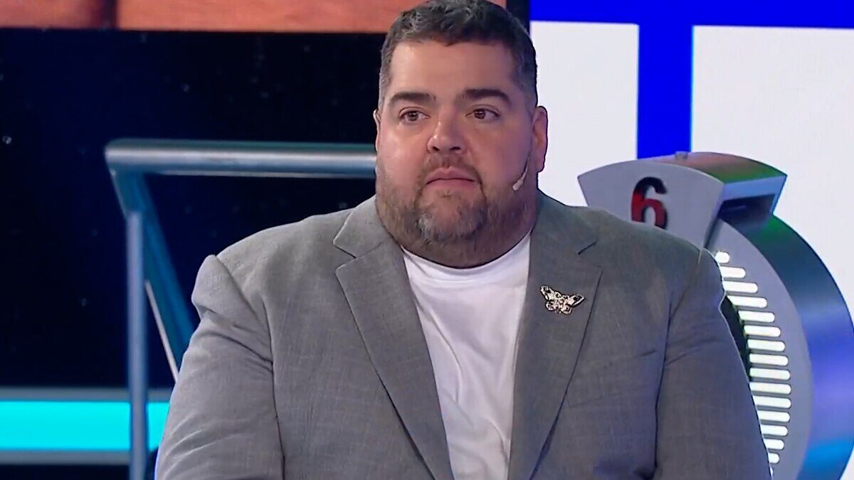 Darío Barassi sorprendido durante el programa Ahora Caigo