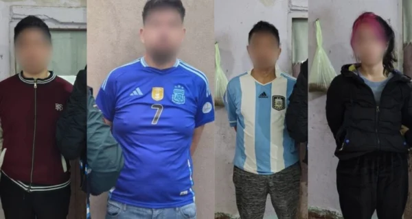 Operativo policial en Villa Zavaleta