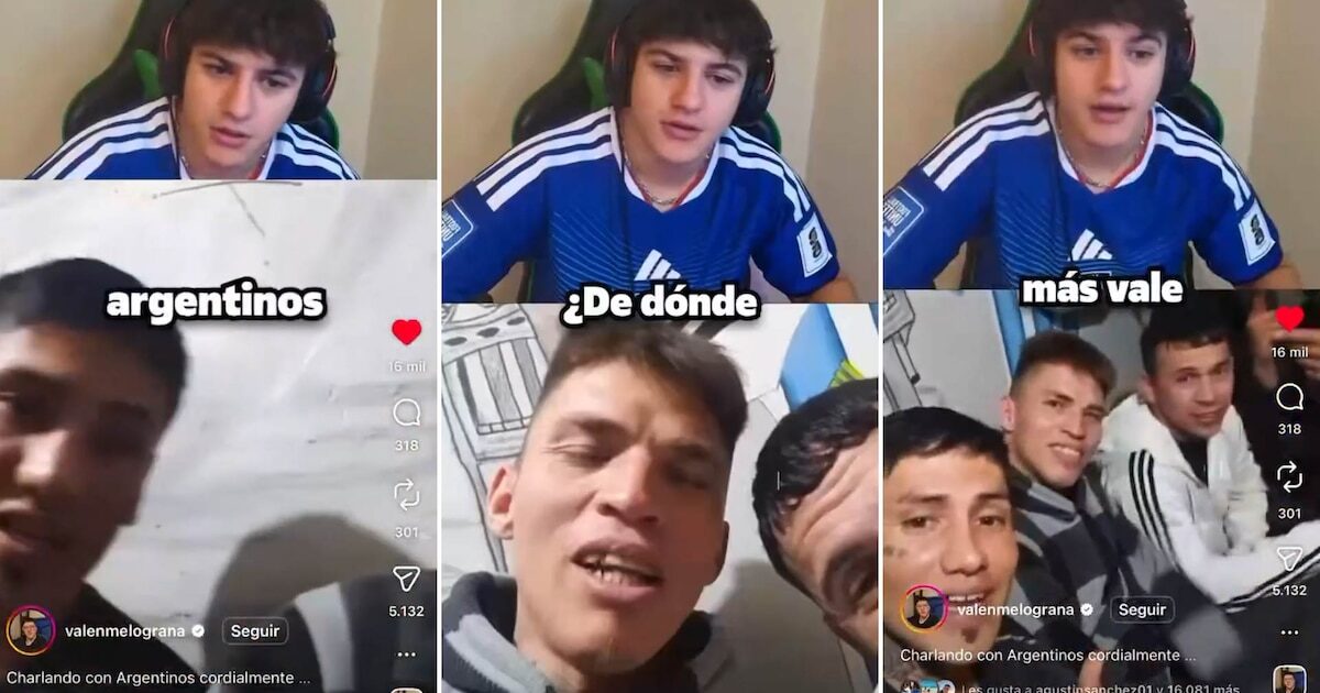Reclusos en Mendoza transmitiendo desde la cárcel
