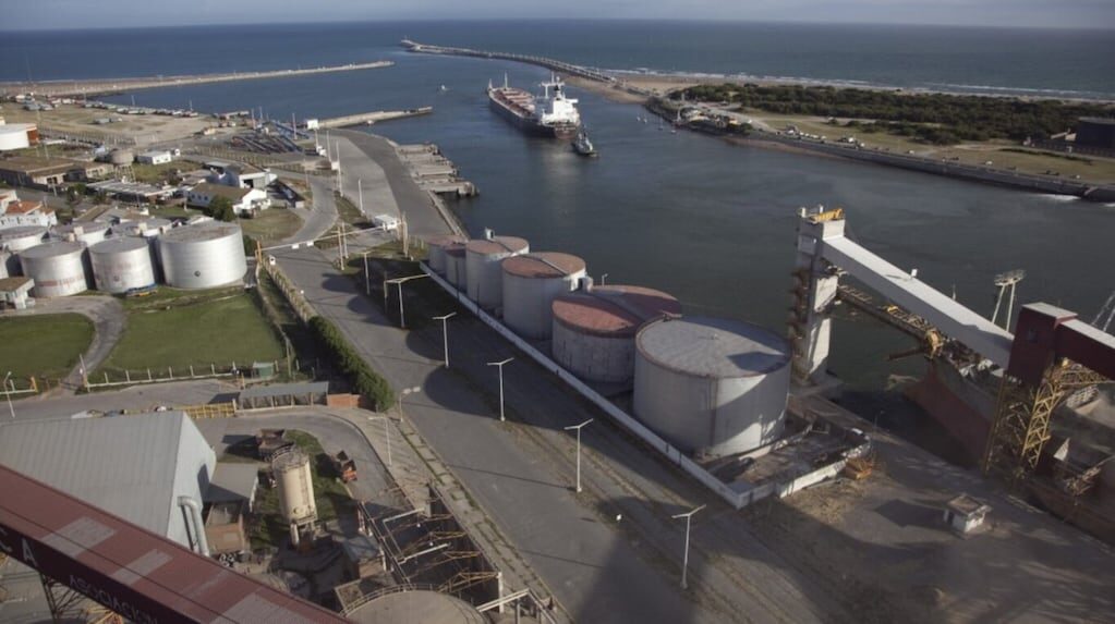 Producción agrícola en Argentina cerca de puertos