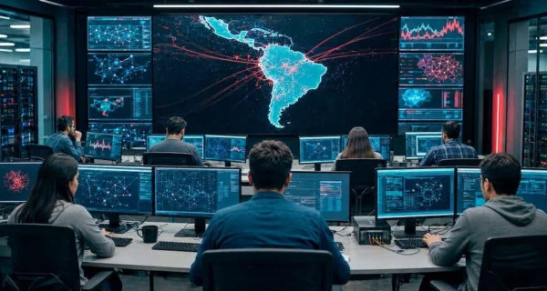 Gráfico sobre el impacto del cibercrimen en la economía global