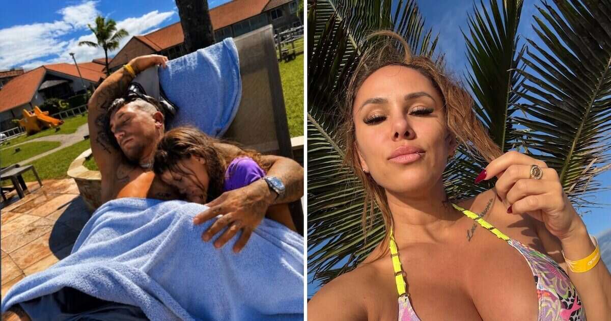 El Polaco y Barby Silenzi en Brasil