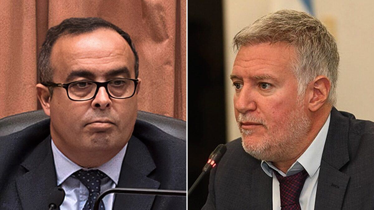Retratos de Pablo Bertuzzi y Pablo Yadarola, candidatos a la Cámara Nacional de Apelaciones