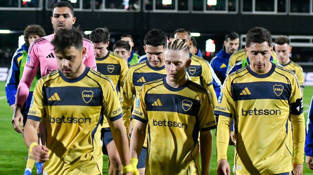 Entrenamiento de Boca Juniors tras la derrota ante Riestra