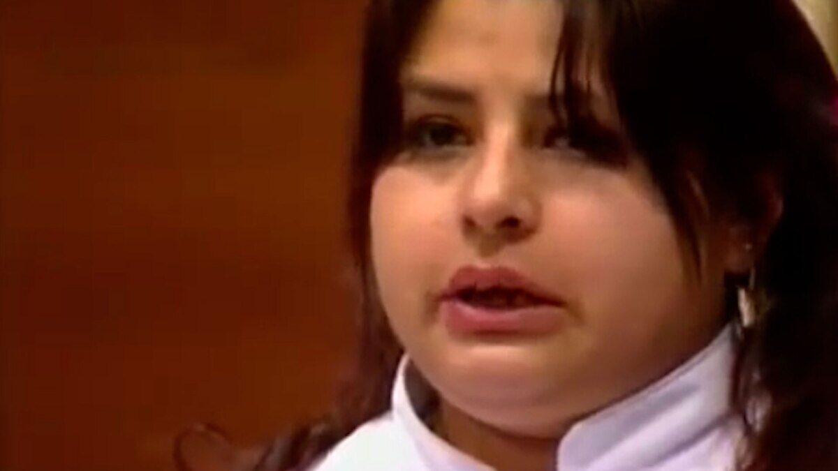 Elba Rodríguez durante su participación en MasterChef Argentina