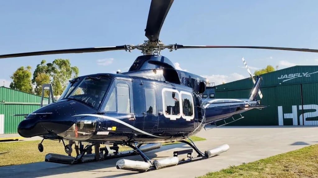 Accidente de helicóptero en San Juan
