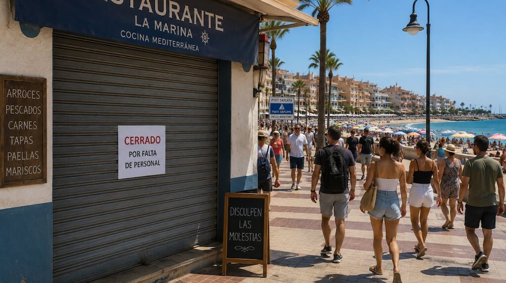 Restaurante en Valencia durante el verano