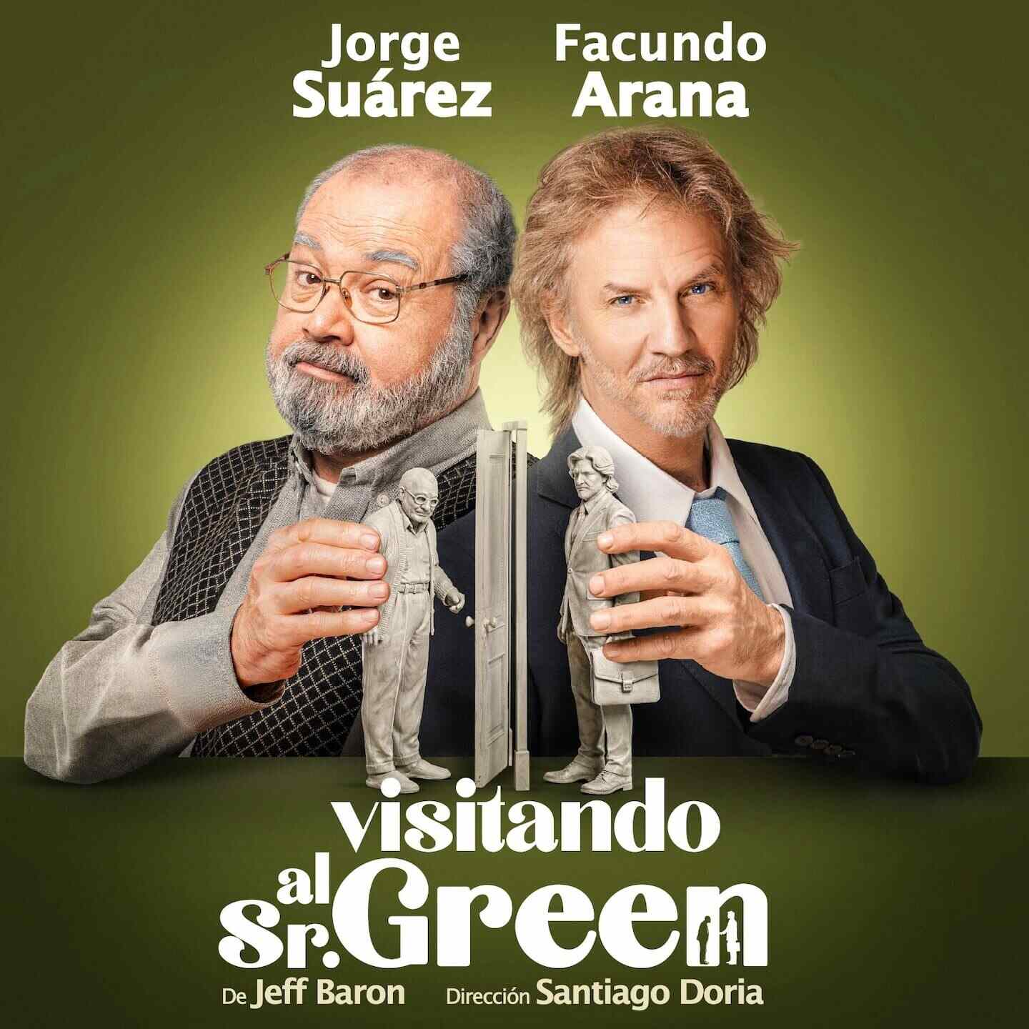 Facundo Arana y Jorge Suárez en la obra 'Visitando al Sr. Green'