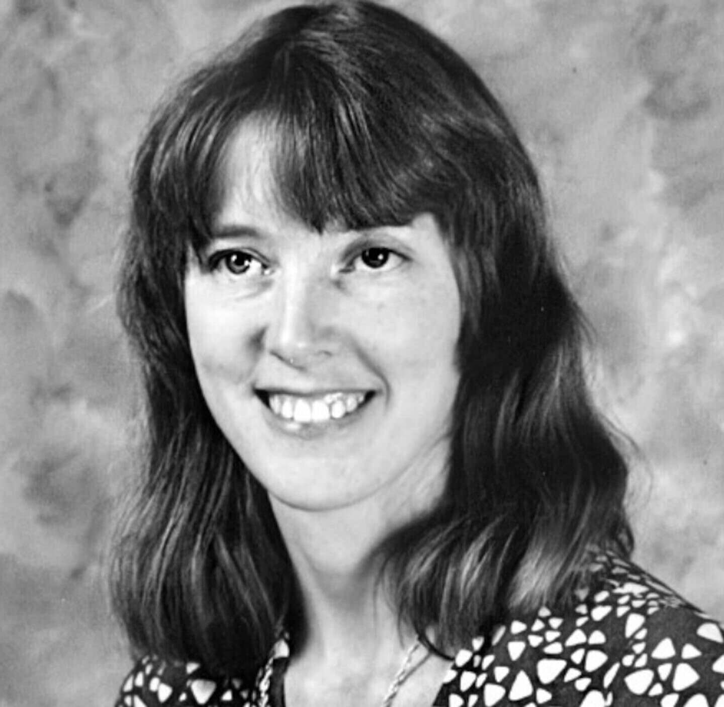 Retrato de Chris Anne Affleck, madre de Ben Affleck, en su juventud