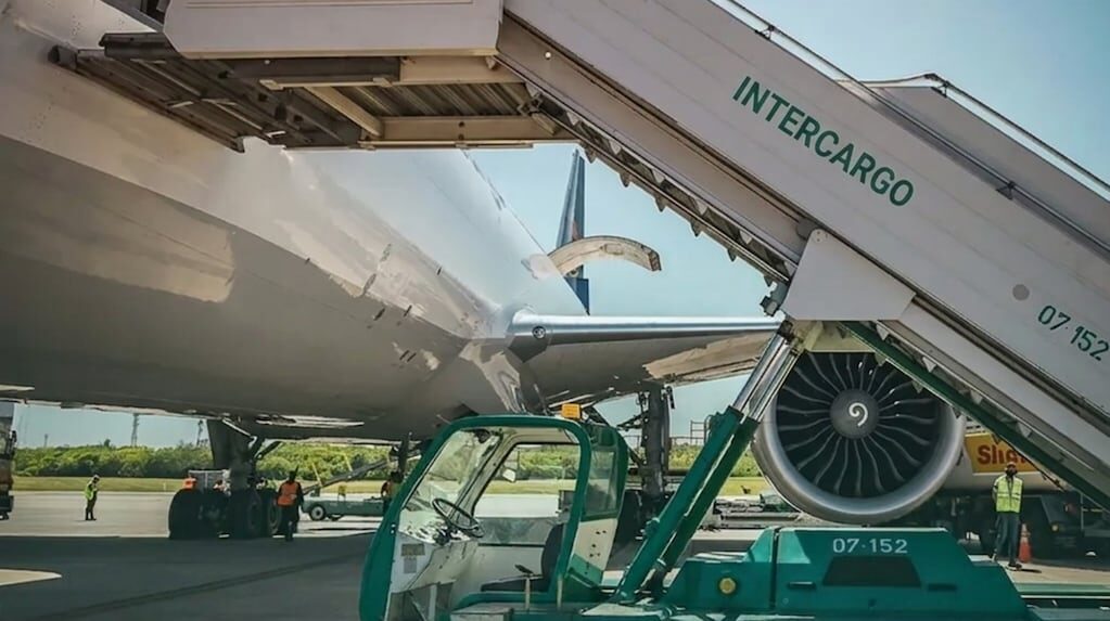 Aeropuerto con servicios de rampa de Intercargo