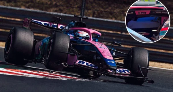 Franco Colapinto en los tests de neumáticos en Hungría