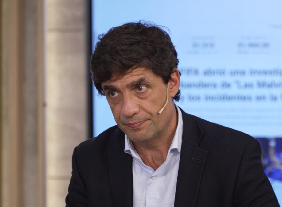Hernán Lacunza durante una entrevista sobre la economía argentina