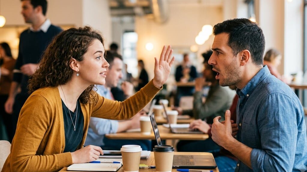 Interrupciones en conversaciones