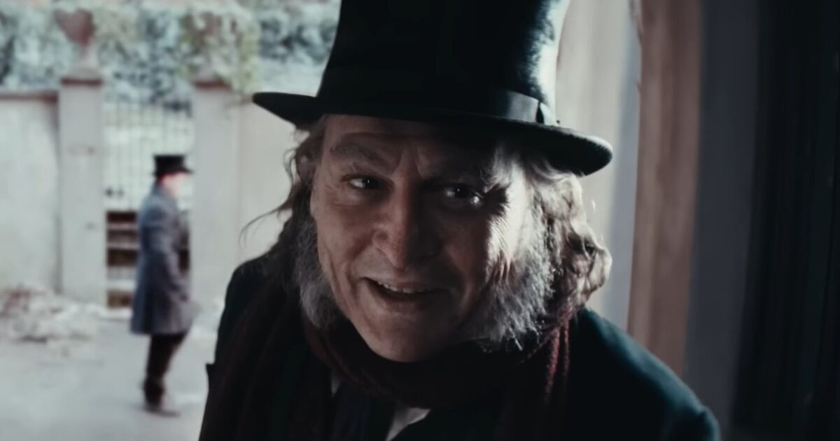 Johnny Depp como Ebenezer Scrooge en el tráiler de Ebenezer: Los Fantasmas de Navidad