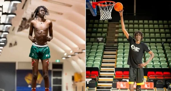 Jongkuch Mach, joven promesa del básquet australiano