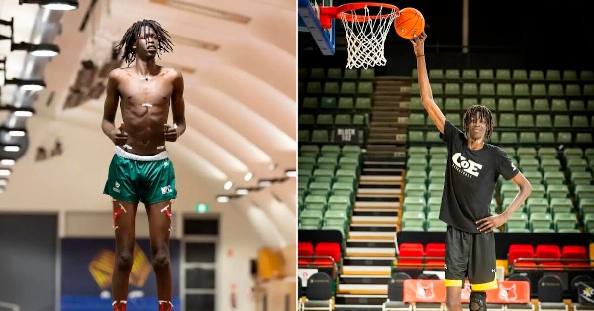Jongkuch Mach, joven promesa del básquet australiano