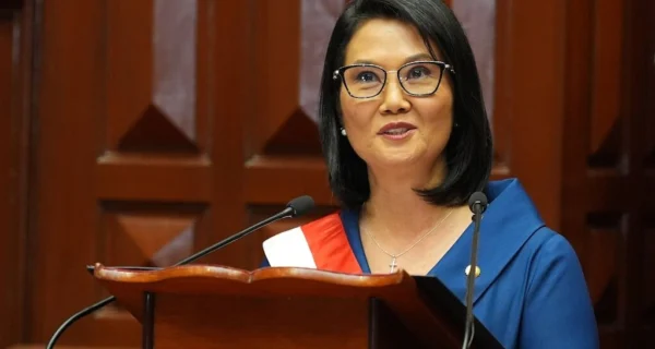 Ceremonia de asunción de Keiko Fujimori como presidenta del Perú