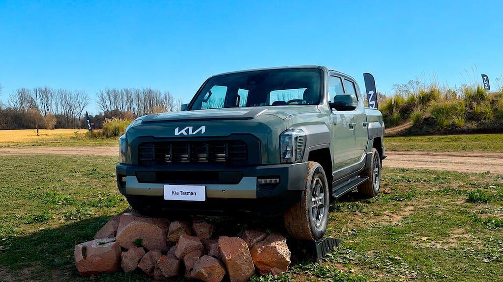 Kia Tasman pickup en Argentina