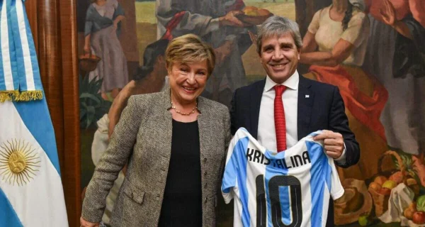 Kristalina Georgieva en conferencia sobre economía argentina