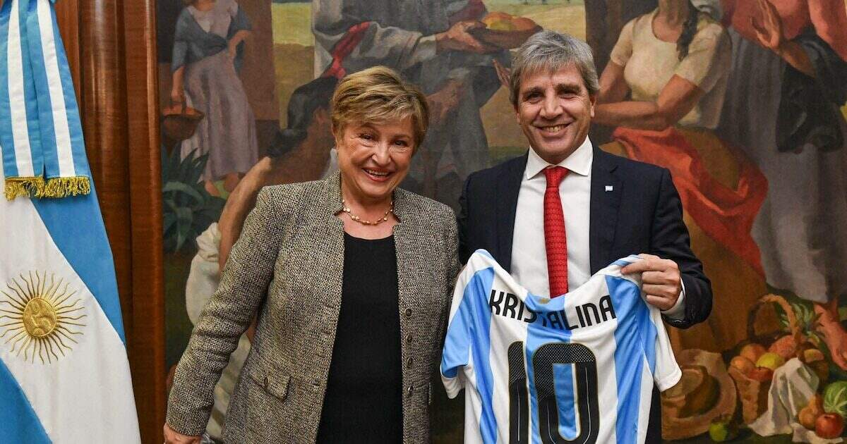 Kristalina Georgieva en conferencia sobre economía argentina