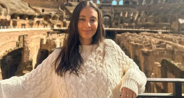 Lucía Distante en su nuevo departamento en Madrid