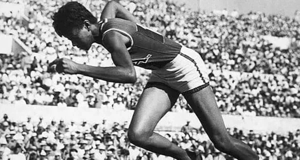 Wilma Rudolph en una competición olímpica