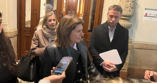 Patricia Bullrich en el Senado