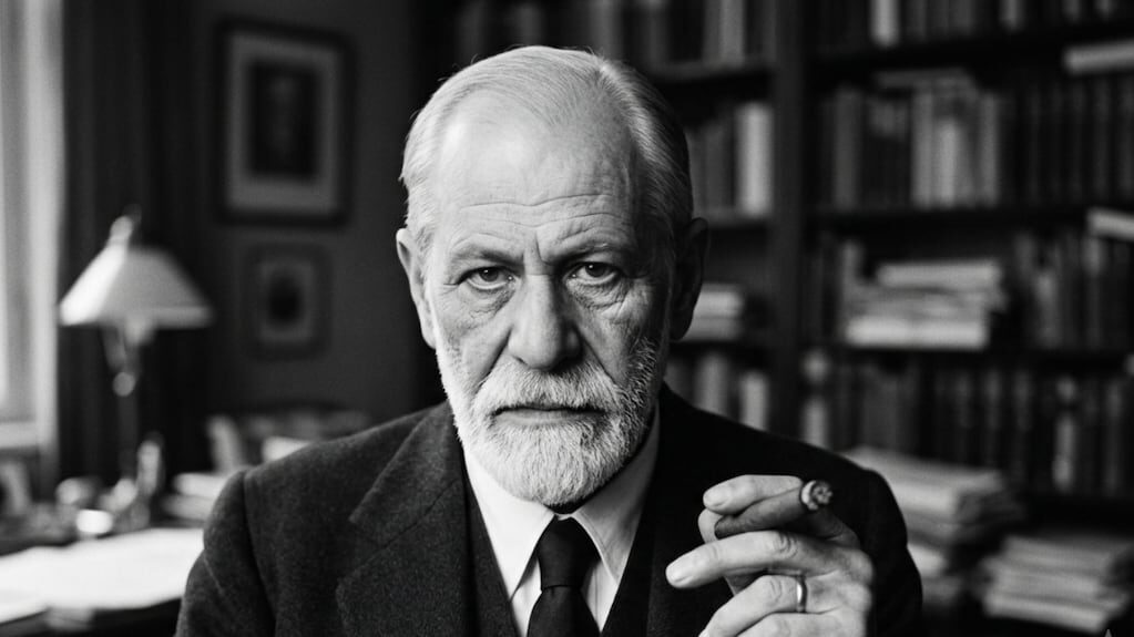 Ilustración del iceberg que representa la mente humana según Freud
