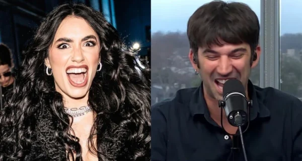 Lali Espósito en un programa de streaming