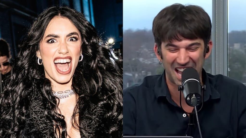 Lali Espósito en un programa de streaming