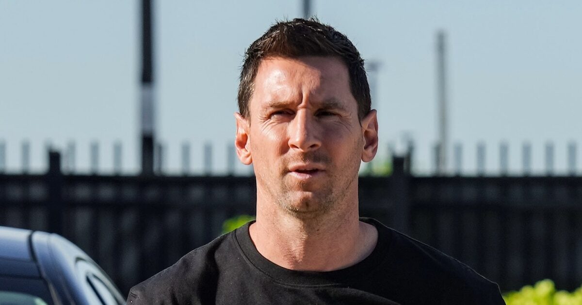 Lionel Messi entrenando en Inter Miami